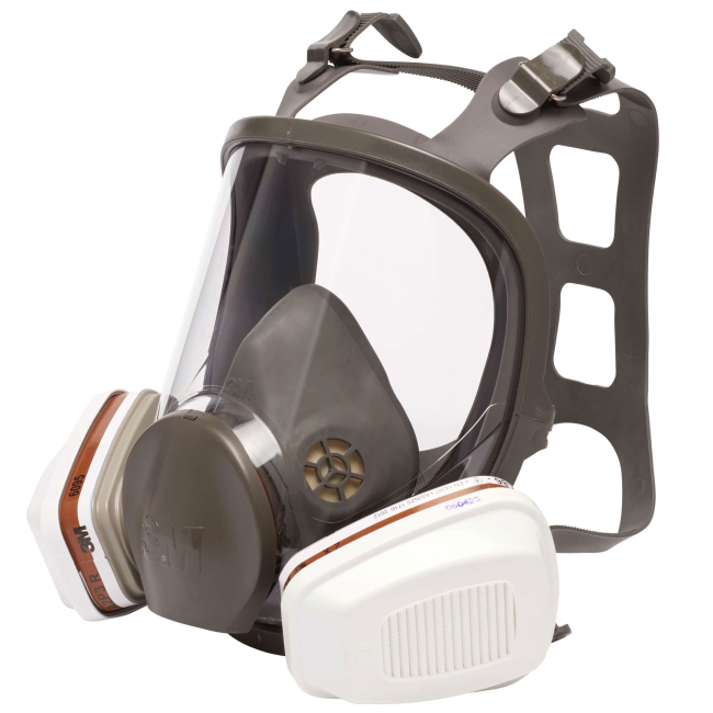 Preview: 3M 6095 Kombi-Aktivkohlefilter A2P3 R, für Lackierarbeiten, 1 Paar